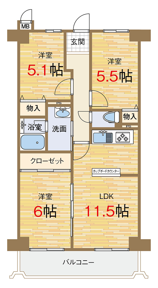 間取図